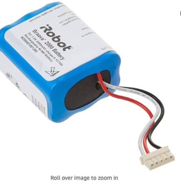 iROBOT BRAAVA New Cleaning Pad 300 Series + Braava 2000 Battery NEW IN BOX - Picture 7 of 11